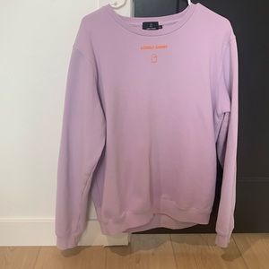 Lonely Ghost Text Me When You Get Home crew neck sweatshirt